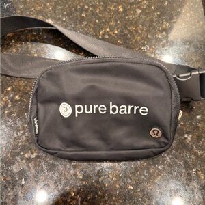 Lululemon X pure barre belt bag